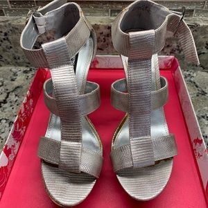 Chinese Laundry Silver Heels